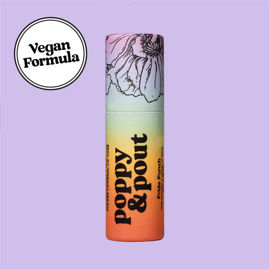 pride bunch lip balm by poppy and pout