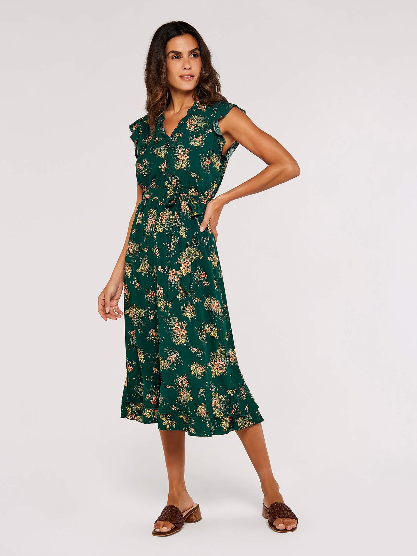 Load image into Gallery viewer, shonda dress in pine
