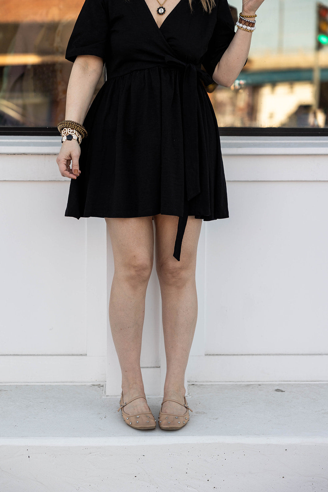kalen dress in black-preorder