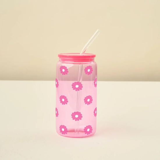daisy delight acrylic glass in pink-preorder