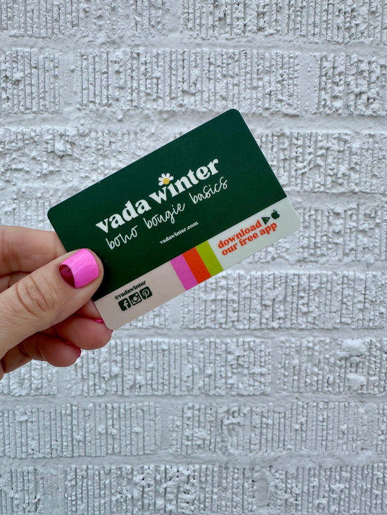 Load image into Gallery viewer, vada winter gift card
