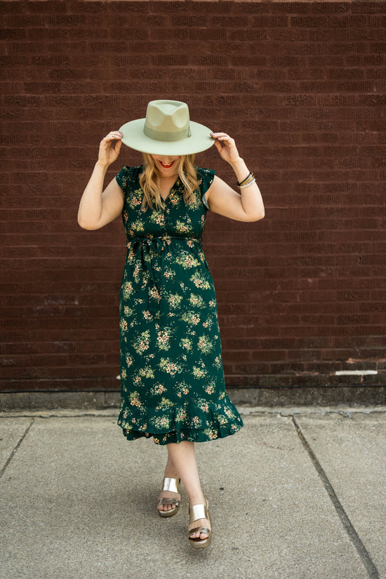 Load image into Gallery viewer, shonda dress in pine
