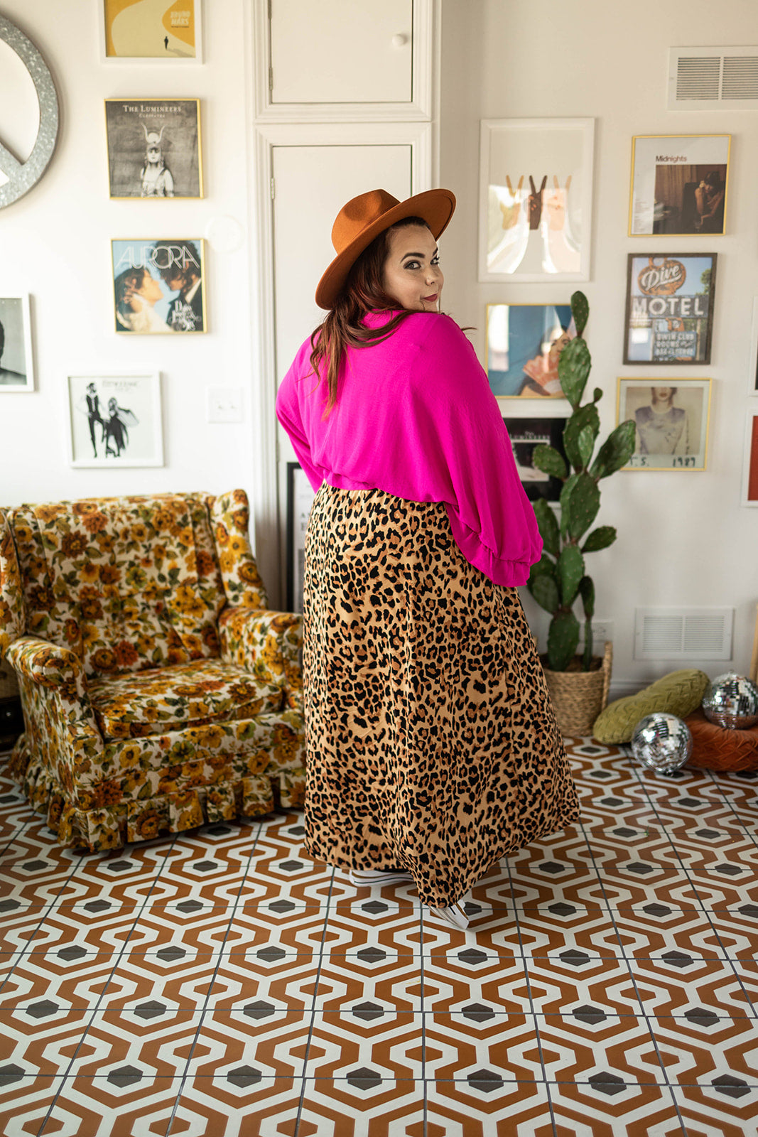 Zendaya goes big in animal print shorts and bra at Paris Fashion