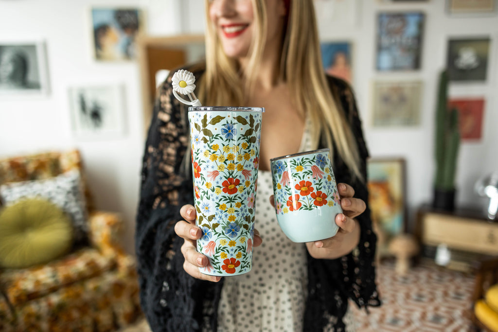 CORKCICLE  Rifle Paper Co. 24 oz. Tumbler - Mistletoe