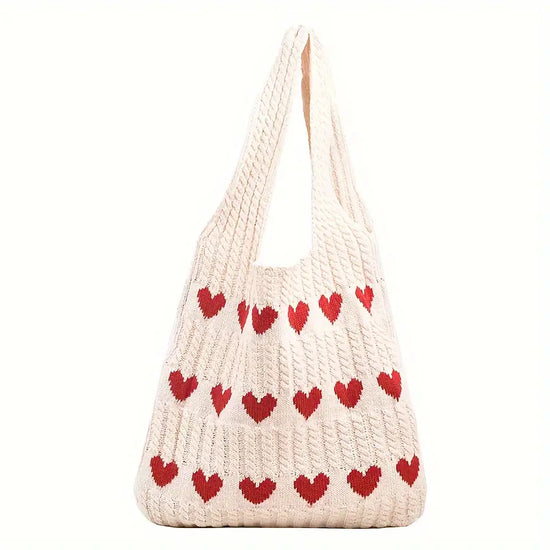 hearts a flutter crochet bag