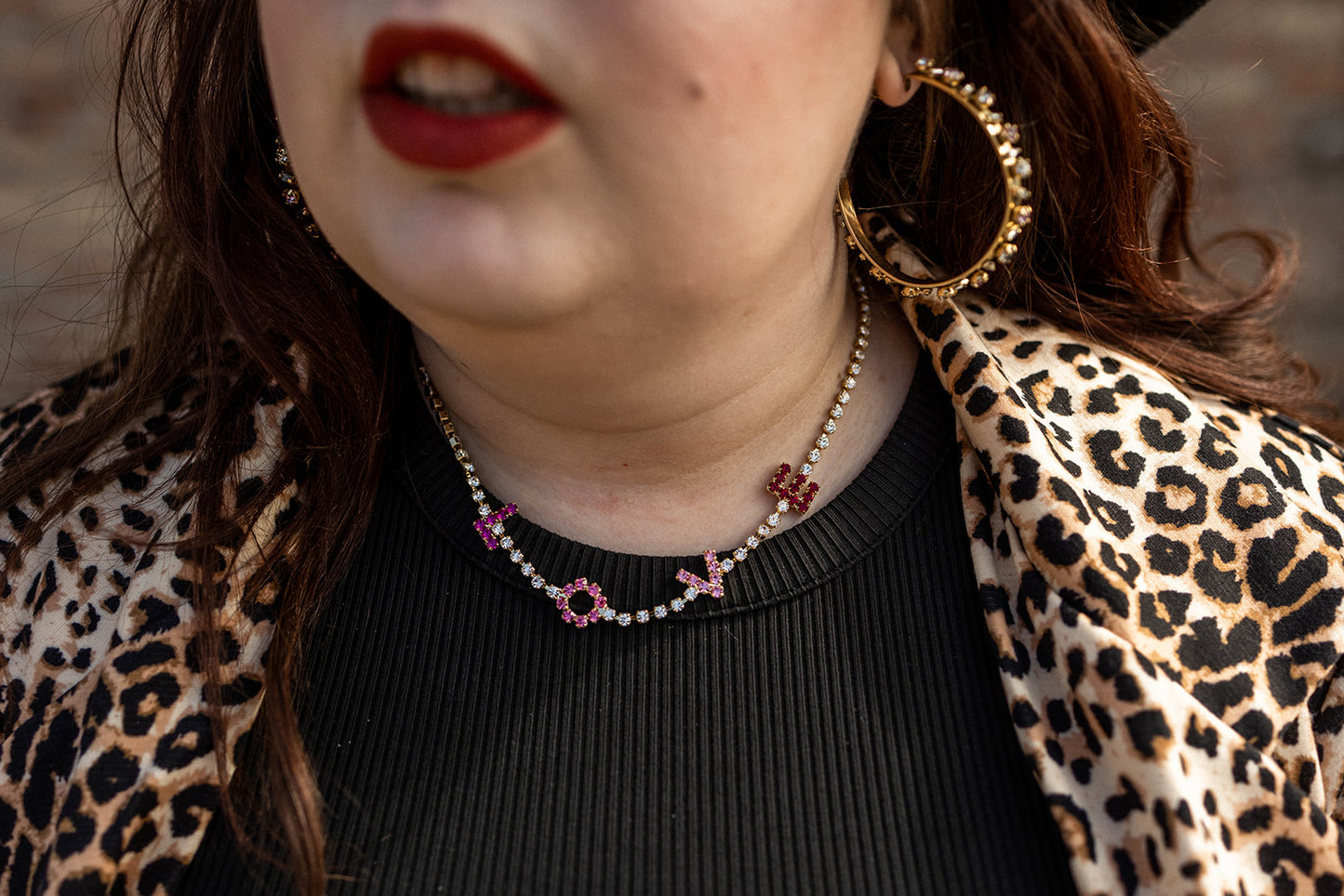 Load image into Gallery viewer, love necklace by tova
