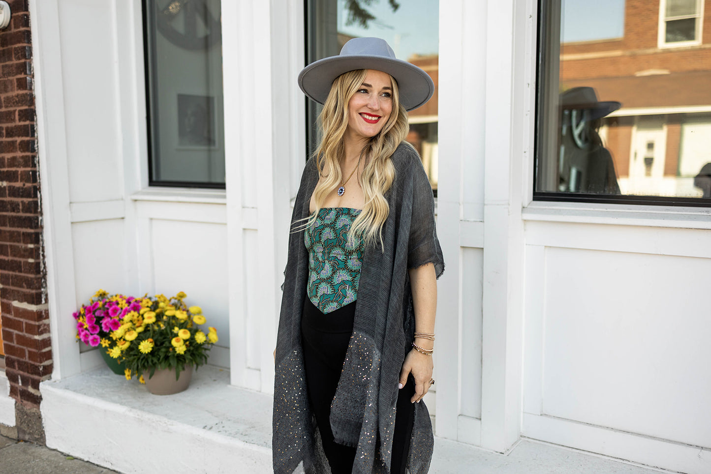 jordanna duster in charcoal