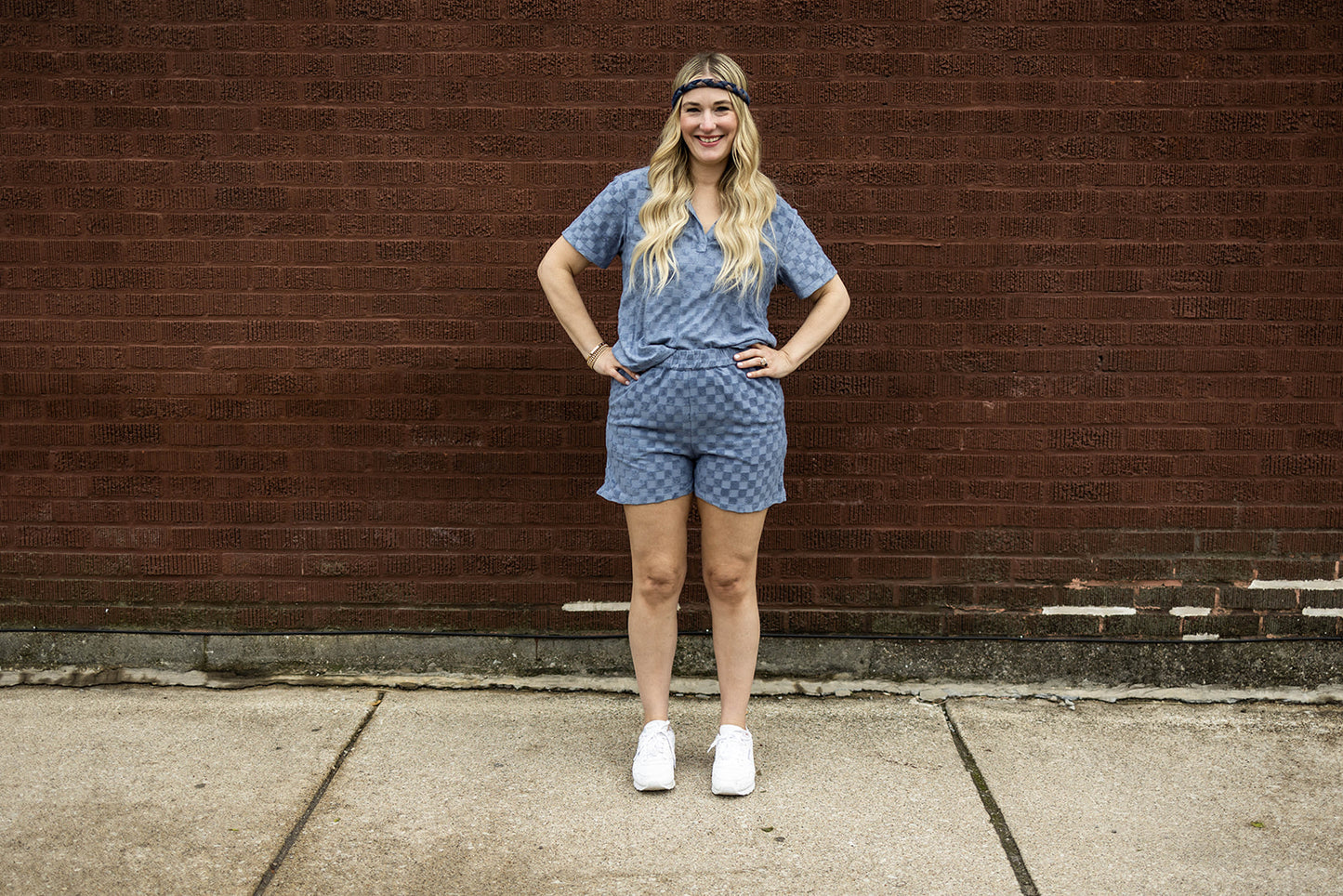 Load image into Gallery viewer, colette shorts in blue
