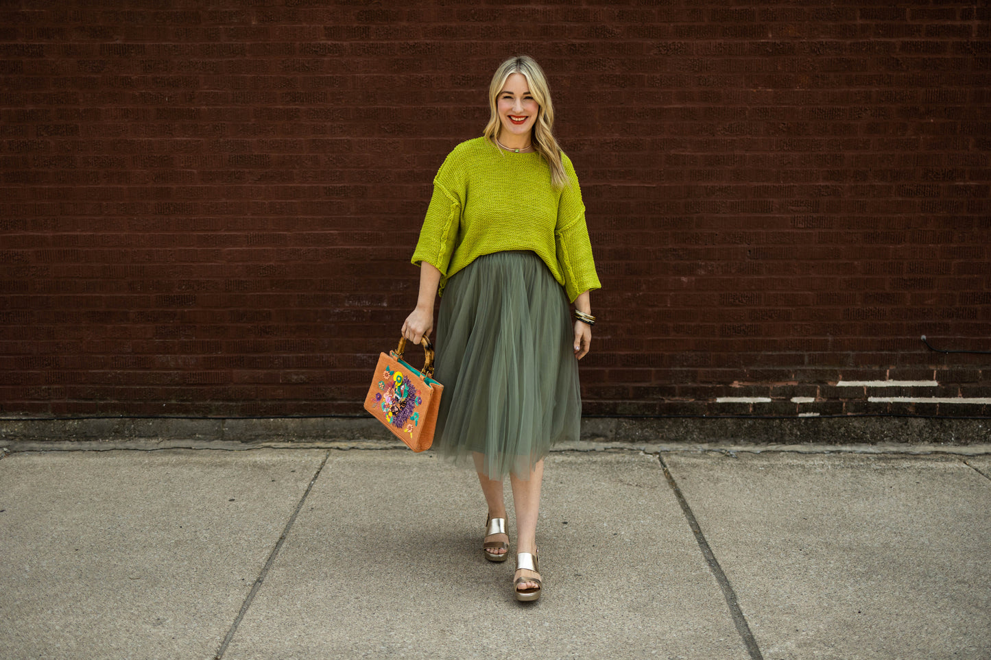 Load image into Gallery viewer, kalina skirt in olive
