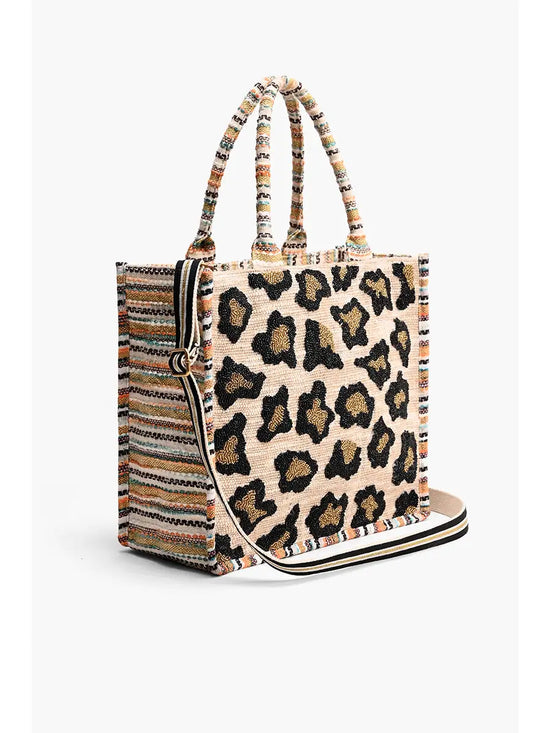 luxe leopard handbag-just restocked!!