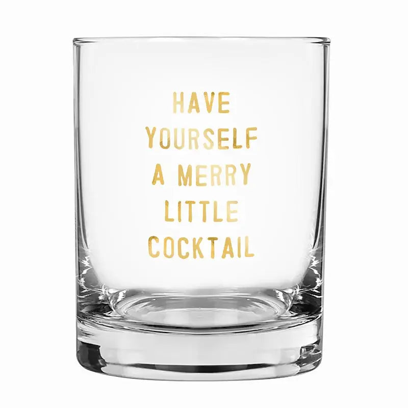 Load image into Gallery viewer, merry cocktail glass

