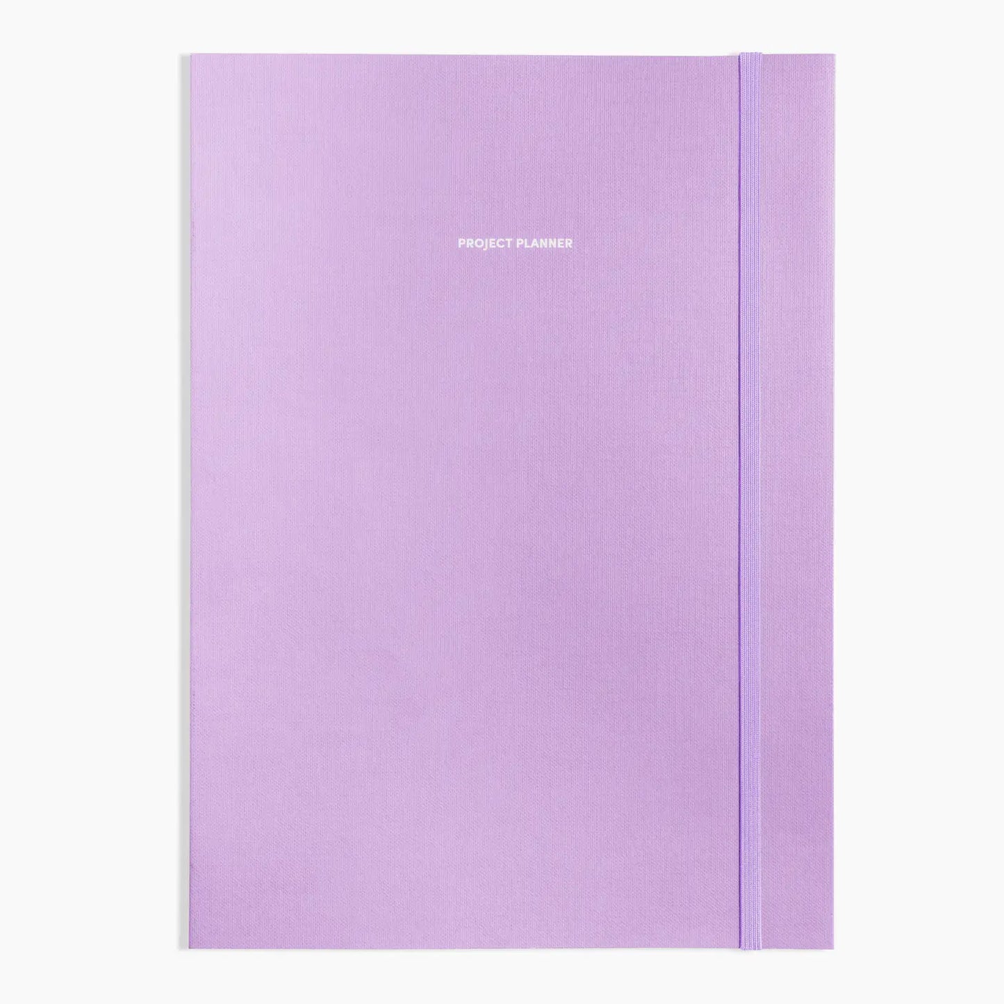 project planner in lavender
