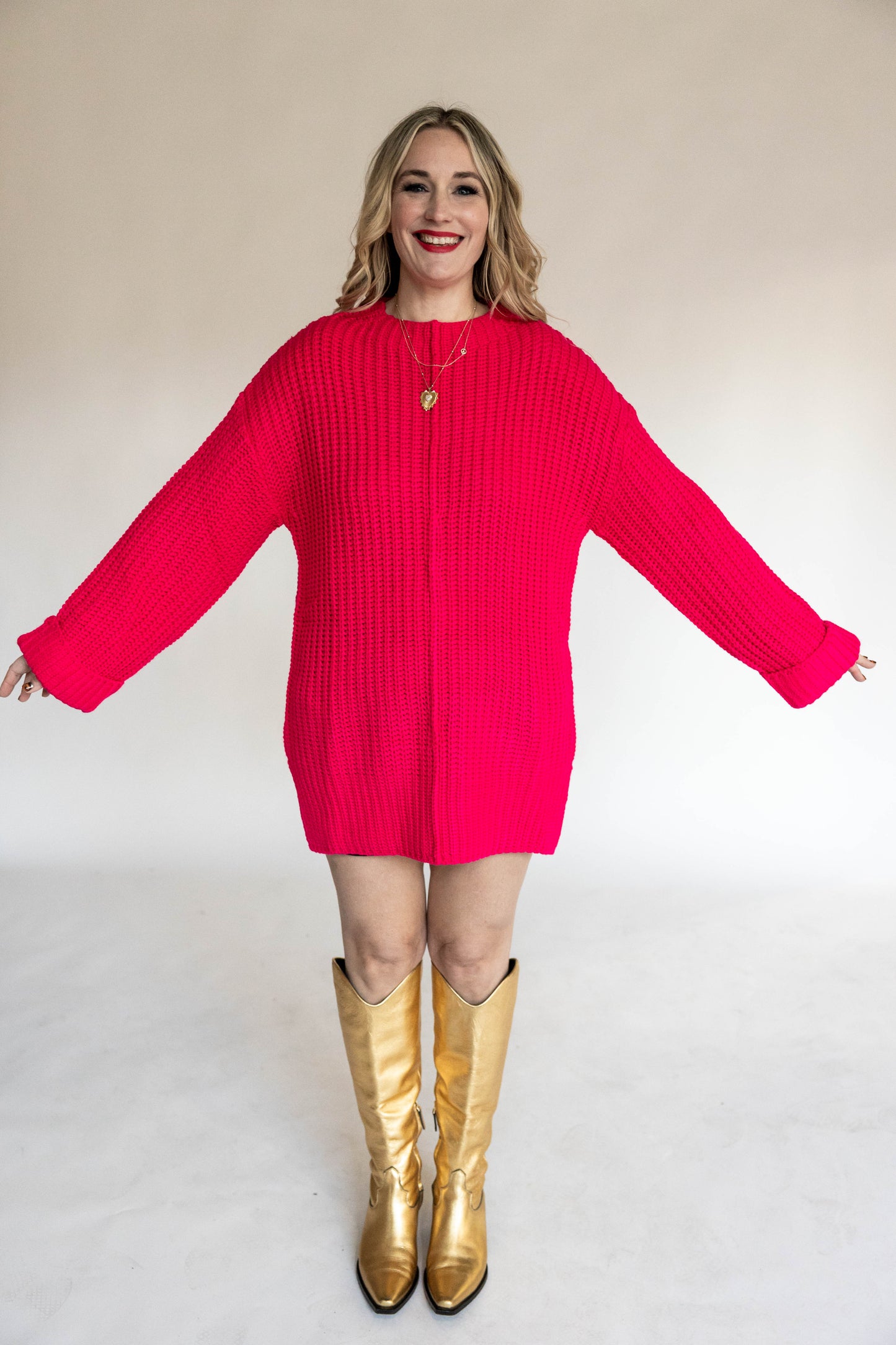 Load image into Gallery viewer, remington tunic in hot pink
