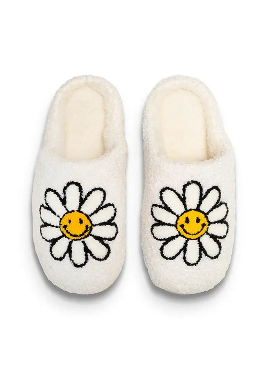 Load image into Gallery viewer, sunshine daisy slippers
