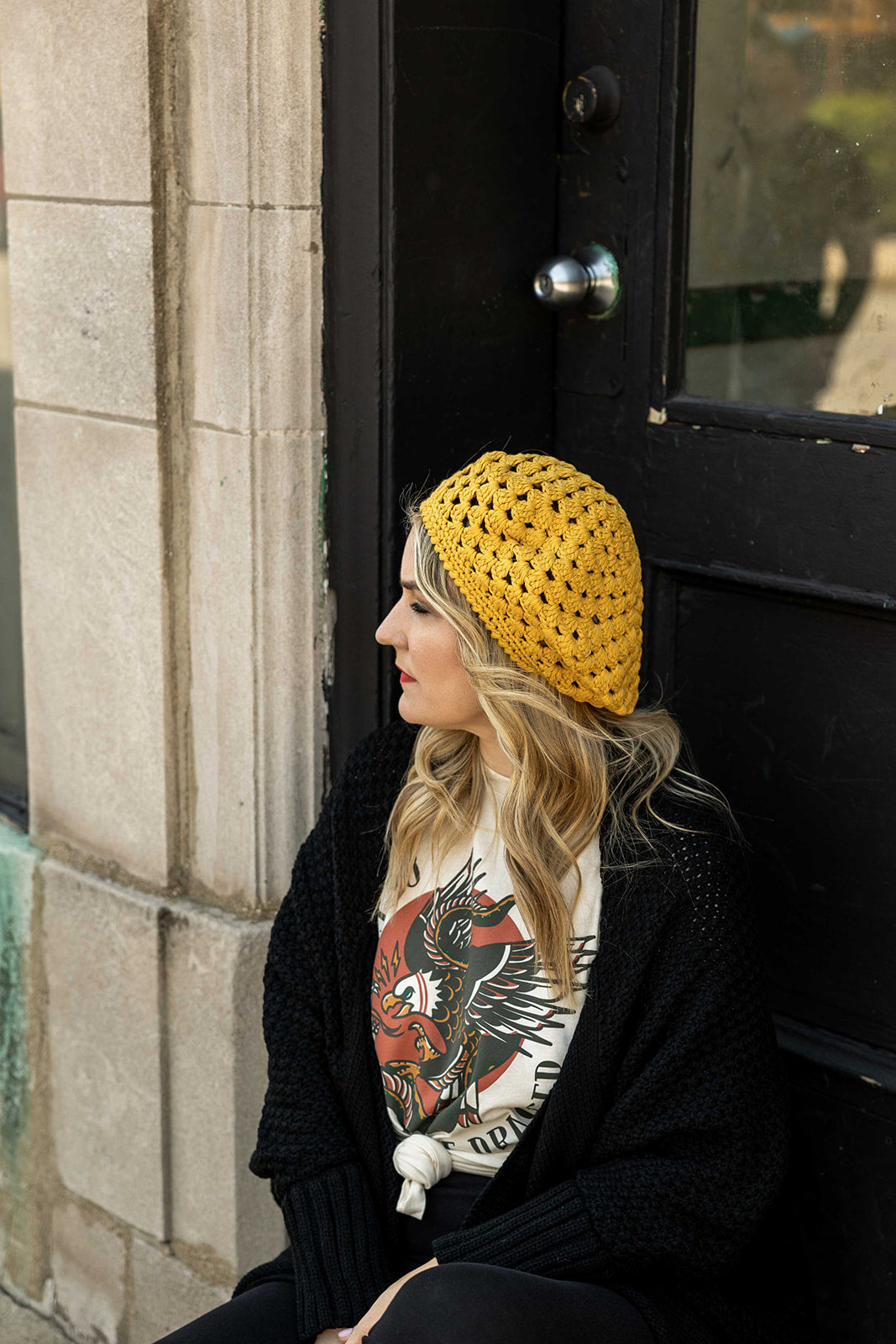 Load image into Gallery viewer, genevieve crochet beanie
