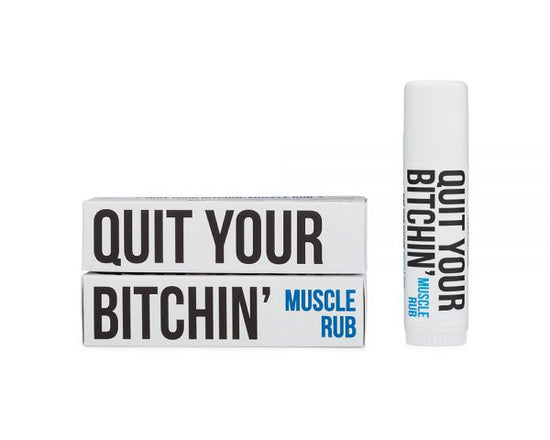 quit your bitchin' muscle rub by bitchstix