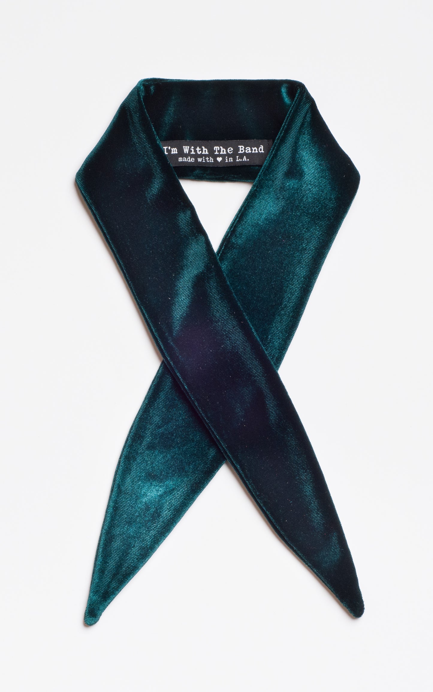 Load image into Gallery viewer, mystic seas velvet scarf tie
