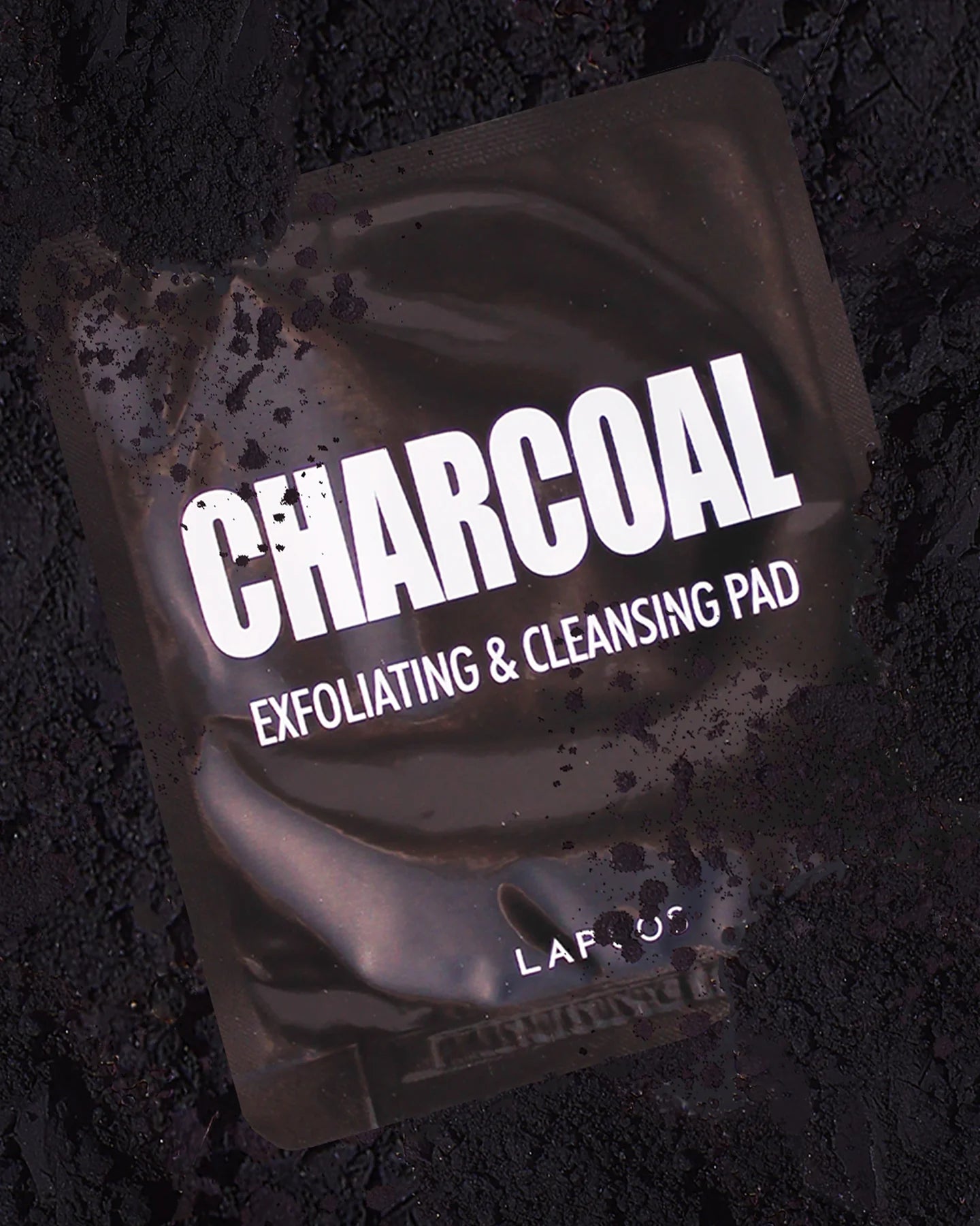 charcoal exfoliating and cleansing pad- 5 pack