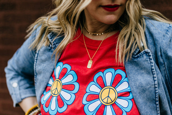 Load image into Gallery viewer, flower power tee
