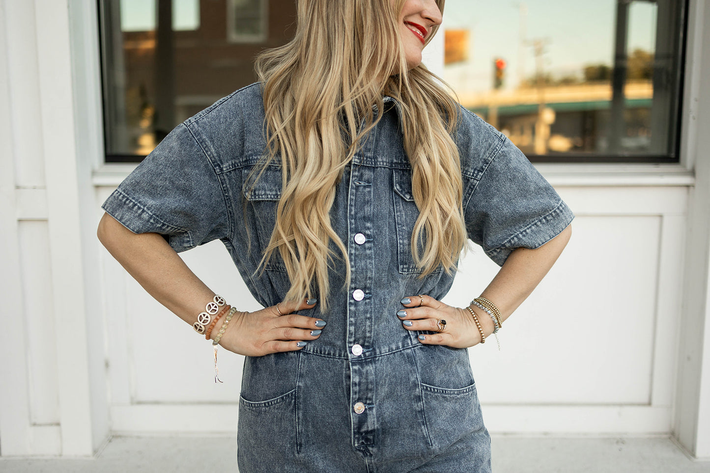 How to Effortlessly Style a Denim Jumpsuit for the Winter - Love