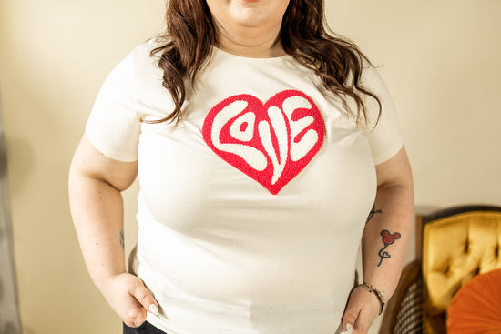 Load image into Gallery viewer, love heart tee
