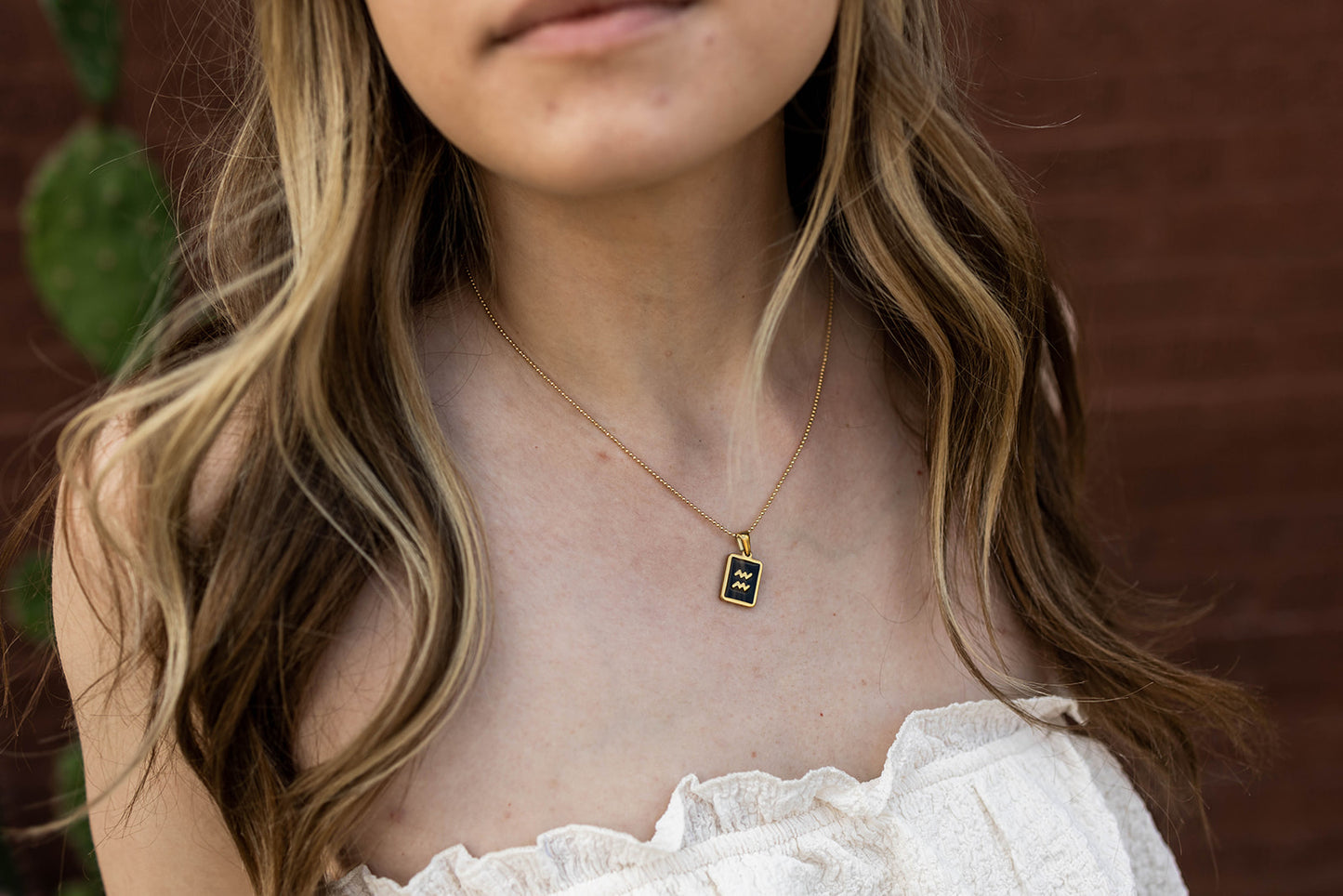 Load image into Gallery viewer, asteria horoscope necklace
