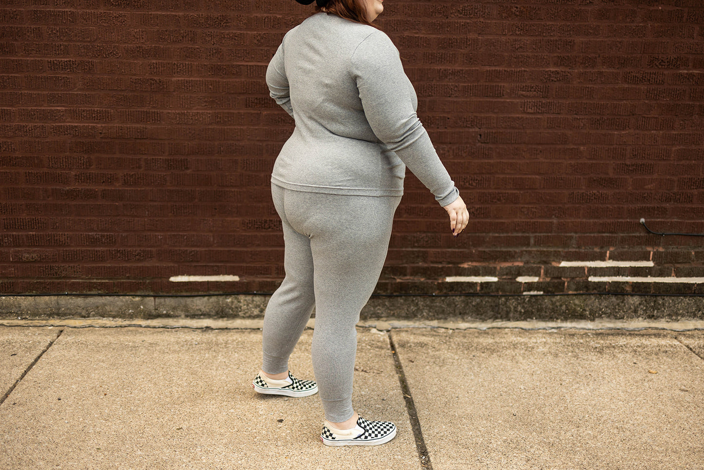 danielle legging jogger in grey