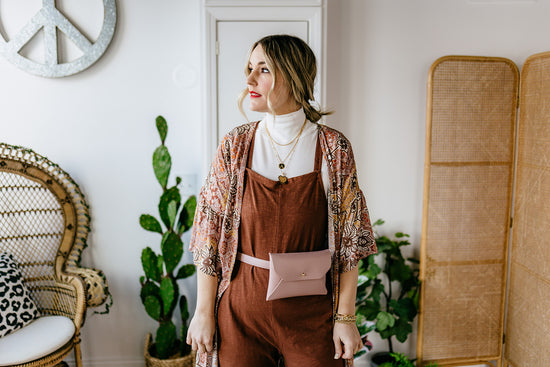 cadence jumpsuit in friar brown